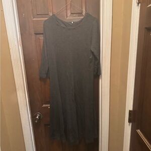 Women’s Blair Size 10 Elegant Gray Women's Maxi Dress